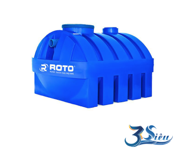 Bồn tự Hoại RoTo  500L Ngang